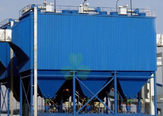 چین سیستم جمع آوری گرد و غبار آبی افقی چمدان با 128 قطعه کیسه های فیلتر تامین کننده