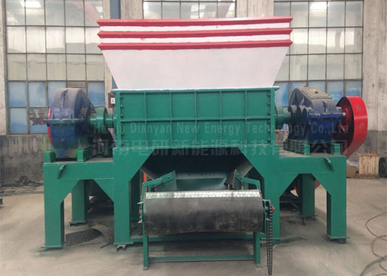 چین دو ماشین واگن تایر بازیافت زباله Tire Recycling Mchine سفارشی رنگ تامین کننده